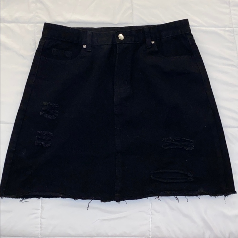 Black skirt. NEVER WORN- bought too big